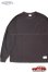 画像1: 「Sugar & Co.」Ice Long Sleeve Tee シュガーアンドカンパニー アイスロングスリーブTシャツ 接触冷感アイズカット [ダークブラウン] (1)