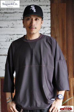 画像10: 「Sugar & Co.」Ice Long Sleeve Tee シュガーアンドカンパニー アイスロングスリーブTシャツ 接触冷感アイズカット [ダークブラウン]