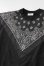 画像2: 「ILL180°」×「KOTSUBO」VINTAGE BANDANA SWEAT SHIRT LOOSE FIT イルワンエイティ ヴィンテージバンダナ スウェットシャツ ルーズフィット ILL252-16 [ブラック]
