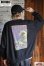 画像9: 「ILL180°」AMERICAN WAVE SWEAT SHIRT (LOOSE FIT) イルワンエイティ アメリカンウェーブ スウェットシャツ （ルーズフィット） ILL252-15B [ブラック]