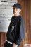 画像8: 「ILL180°」AMERICAN WAVE SWEAT SHIRT (LOOSE FIT) イルワンエイティ アメリカンウェーブ スウェットシャツ （ルーズフィット） ILL252-15B [ブラック]
