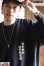 画像11: 「ILL180°」AMERICAN WAVE SWEAT SHIRT (LOOSE FIT) イルワンエイティ アメリカンウェーブ スウェットシャツ （ルーズフィット） ILL252-15B [ブラック]