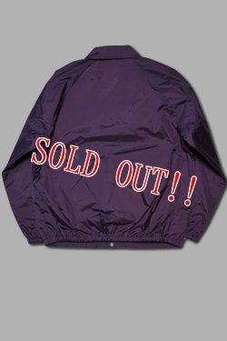 画像6: 「ILL180°」GRIFFIN JACKET イルワンエイティ グリフィンジャケット コーチジャケット ILL252-31 [パープル]