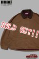 「ILL180°」CLEVELAND JACKET イルワンエイティ クリーブランド ジャケット ライトダック生地 ILL252-24 [ブラウン]