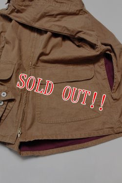 画像6: 「ILL180°」CLEVELAND JACKET イルワンエイティ クリーブランド ジャケット ライトダック生地 ILL252-24 [ブラウン]