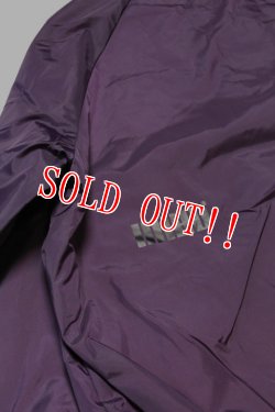 画像7: 「ILL180°」GRIFFIN JACKET イルワンエイティ グリフィンジャケット コーチジャケット ILL252-31 [パープル]
