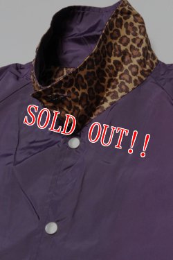 画像3: 「ILL180°」GRIFFIN JACKET イルワンエイティ グリフィンジャケット コーチジャケット ILL252-31 [パープル]