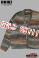 「ILL180°」GRAND CANYON CARDIGAN イルワンエイティ グランドキャニオン ニットカーディガン ILL-252-19 [ドーン（夜明け）]