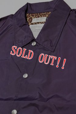 画像2: 「ILL180°」GRIFFIN JACKET イルワンエイティ グリフィンジャケット コーチジャケット ILL252-31 [パープル]