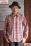画像6: [2025年限定]「FULLCOUNT」Original Cotton Check Flannel Work Shirt フルカウント オリジナル コットンチェック フランネルシャツ [グレー×レッド] (6)