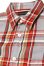 画像2: [2025年限定]「FULLCOUNT」Original Cotton Check Flannel Work Shirt フルカウント オリジナル コットンチェック フランネルシャツ [グレー×レッド] (2)