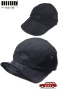 「ILL180°」MID-BILL FLEECE CAP イルワンエイティ ミッドビル フリース キャップ ILL252-41JE [ブラック]
