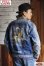 画像15: [2025年限定]「FULLCOUNT」Souvenir Embroidery Type 1 Denim Jacket フルカウント 刺繍 デニムジャケット ファースト ヴィンテージ加工 2016-2107E [フェードインディゴ]