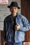 画像16: [2025年限定]「FULLCOUNT」Souvenir Embroidery Type 1 Denim Jacket フルカウント 刺繍 デニムジャケット ファースト ヴィンテージ加工 2016-2107E [フェードインディゴ]