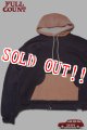 [2025年限定]「FULLCOUNT」Fading Double Sweat Hoodie フルカウント フェーディング ダブルフェイス スウェットフーディー ダメージ加工 3770 [エッグ/ピンク]