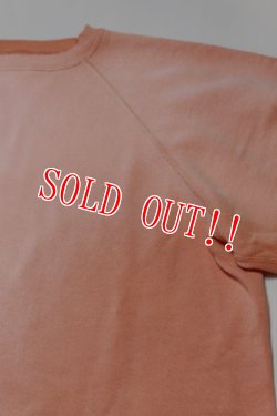 画像4: [2025年限定]「FULLCOUNT」Fading Raglan Sleeve Sweatshirt フルカウント フェーディング ラグランスリーブ スウェット ダメージ加工 3769 [ピンク]