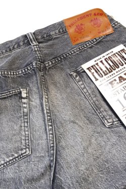 画像8: 「FULLCOUNT」Duke 3 Black Denim Super Wide Lot ＃1137BKHW 13.7oz フルカウント デューク 3 ブラックデニム スーパーワイド ヴィンテージ加工 [フェードブラック]