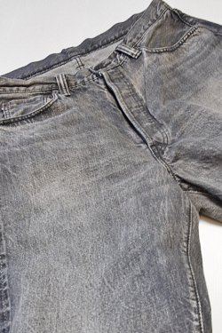 画像3: 「FULLCOUNT」Duke 3 Black Denim Super Wide Lot ＃1137BKHW 13.7oz フルカウント デューク 3 ブラックデニム スーパーワイド ヴィンテージ加工 [フェードブラック]