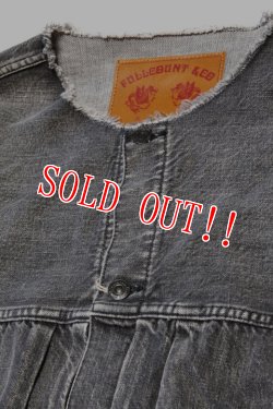 画像2: [2025年限定]「FULLCOUNT」Type 2nd Oversized Black Denim Jacket Lot ＃2103BKHW 13.7oz フルカウント タイプ セカンド オーバーサイズ ブラックデニムジャケット ヴィンテージ加工 [フェードブラック]