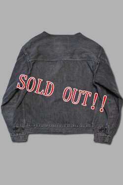 画像6: [2025年限定]「FULLCOUNT」Type 2nd Oversized Black Denim Jacket Lot ＃2103BKHW 13.7oz フルカウント タイプ セカンド オーバーサイズ ブラックデニムジャケット ヴィンテージ加工 [フェードブラック]