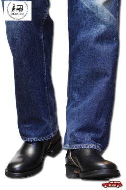 画像10: 「MAKERS」SHORT ENGINEER BOOTS "MARYAN HORSE BUTT" メイカーズ ショートエンジニアブーツ マリヤム ホースバット [ブラック]