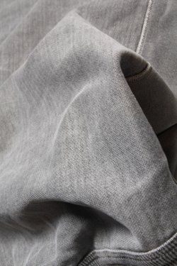 画像6: 「Sugar & Co.」Reverse Sweat "Hand Die" シュガーアンドカンパニー リバーススウェット 手染め [フェードブラック]