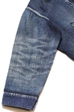 画像7: 「Sugar & Co.」Denim Windproof Hoodie "Wolers Wash" シュガーアンドカンパニー デニムウィンドプルーフ フーディー ワーカーズウォッシュ SGR-JK27U [フェードインディゴ]