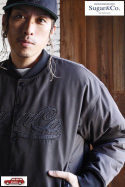 画像13: 「Sugar & Co.」Sugar varsity jacket シュガーアンドカンパニー シュガーバーシティージャケット SGR-JK24 [ダークブラウン]