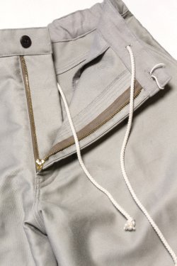 画像2: 「Jackman」OM Baggy Trousers ジャックマン 裏毛モールスキン バギートラウザーズ JM4586「ドライサンド」