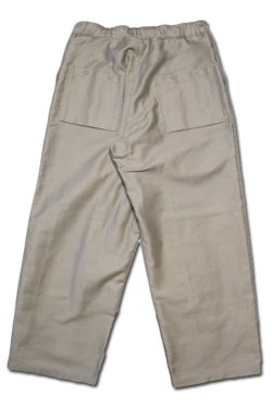 画像4: 「Jackman」OM Baggy Trousers ジャックマン 裏毛モールスキン バギートラウザーズ JM4586「ドライサンド」