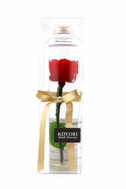 画像7: [完全受注生産]「KOTORI」×「JAMS」ROSE GLASS ローズ グラス 薔薇のハーバリウム [レッド]