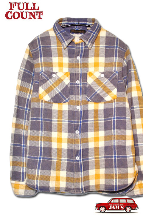 FULLCOUNT」ORIGINAL CHECK NEL SHIRTS E-FLOW SOUTHER フルカウント オリジナル チェックネル