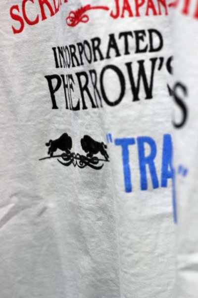 画像3: [店舗限定アイテム]「Pherrow's」13S-PT14 フェローズ プリント "TRANSITION"半袖Tee  [ホワイト]