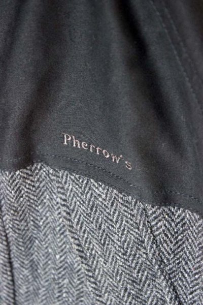 画像3: [送料無料]「Pherrow's」13W-PMPK1 MOUNTAIN PARKA フェローズ ツイードコンビ マウンテンパーカー [ブラック]