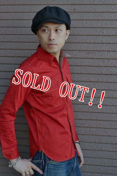 画像3: [再入荷!!]「JELADO」 Jackass　Vlados Shirts　ジェラード　ジャッカス ブラドス シャツ [トマトレッド] (3)
