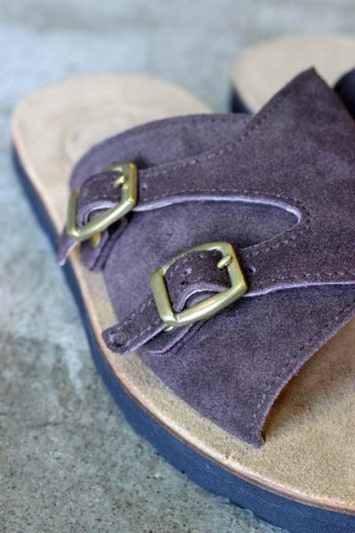 画像1: 「JELADO」 Leather Sandals　PIT　ジェラード　レザーサンダル　ピット　[チョコレートブラウン]