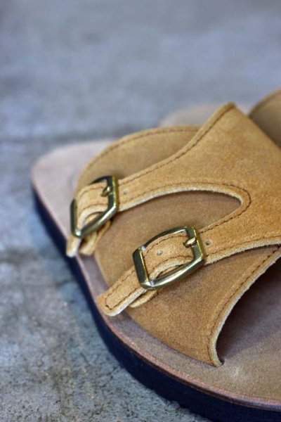 画像1: 「JELADO」 Leather Sandals　PIT　ジェラード　レザーサンダル　ピット　[ラテ]