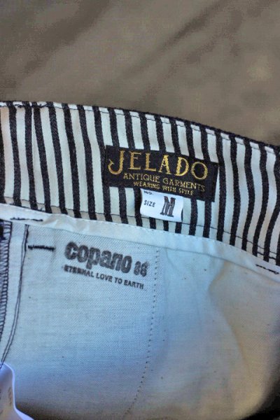 画像2: 「JELADO」×「COPANO」 10bells MIX INDIGO　ジェラード × コパノ テンベルズ ヘリンボーン ウールコットン　JC-1032 [ミックスインディゴ]