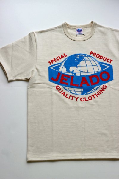 画像1: 「JELADO」 Jelado official Tee II  ジェラード　オフィシャルプリント ロゴ2型 半袖Tシャツ [バニラ・グラスグリーン・ブラック]