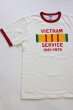 画像2: 「JELADO」 Vietnam Service Tee ジェラード　ベトナムサービス 半袖プリント　リンガーTシャツ JPT-1503 [バニラ・フレッシュオレンジ] (2)
