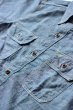 画像5: 「JELADO」 SHORT SLEEVE CHAMBRAY SHIRTS ジェラード 半袖シャンブレーワークシャツ [インディゴ] (5)