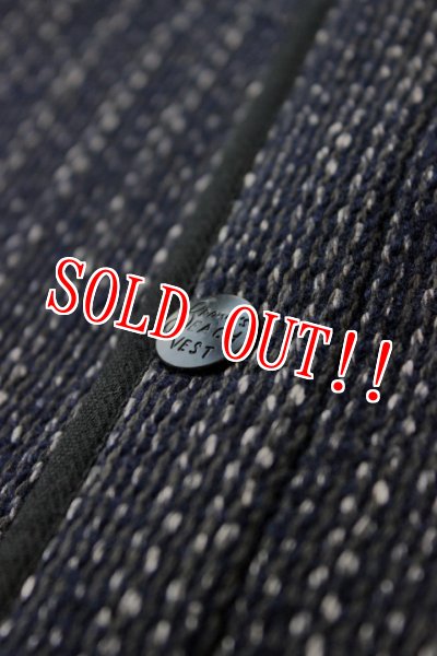 画像6: 「Browns BEACH」  EARLY VEST  ブラウンズビーチ アーリーベスト フルカウント社製  BBJ7-001  [ネイビーストライプ] (6)