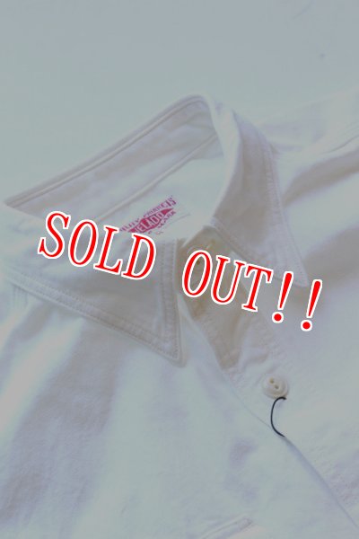 画像3: 「JELADO」 ジェラード シャンブレー ワークシャツ JP04101　[バニラ] (3)