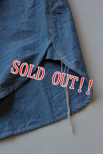 画像6: 「JELADO」 ジェラード シャンブレー ワークシャツ JP04101　[インディゴ] (6)