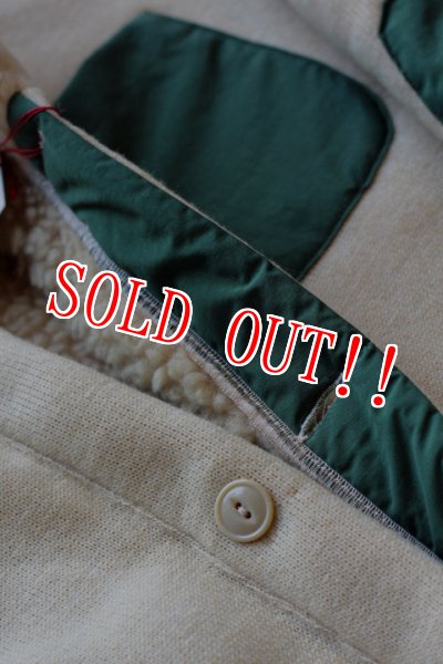 画像6: 「CAL O LINE」 SHAWL COLLAR PILE JACKET ショールカラー パイルフリースジャケット CL15F056 [ベージュ　] (6)