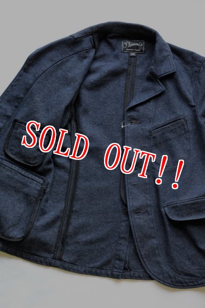 画像3: 「Pherrows」 フェローズ ツイードジャケット 3ピースシリーズ 15W-P3J [ネイビー] (3)