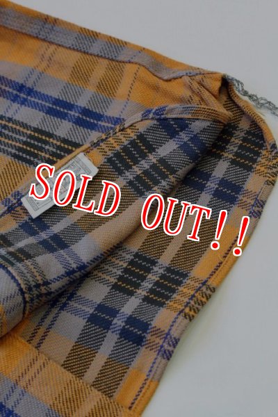 画像5: 「Pherrows」 フェローズ ヘヴィーネルシャツ 15W-720WS [オレンジ] (5)