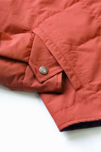 画像2: 「Pherrows」 フェローズ キルティング シャツジャケット 綿シャツ 15W-PQDJ1 [バーガンディ]