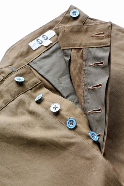 画像1: 「JOHN GLUCKOW」 by 「JELADO」 Museum Trousers  ジョングラッコー ジェラード ミュージアム トラウザー JG11301　[ブラウン]