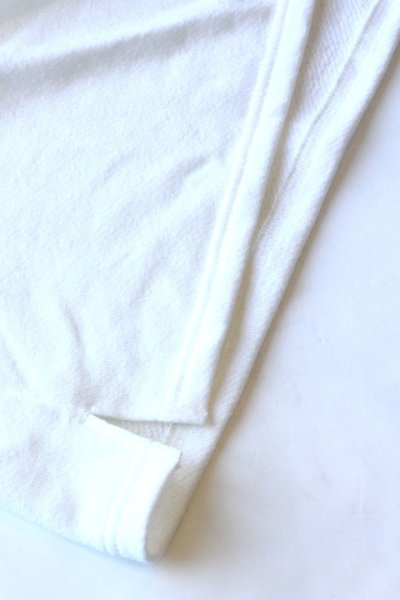 画像3: 「Jackman」 Short-sleeved Sweat Shirt ジャックマン　綿麻 半袖スウェット JM7921 「ホワイト」